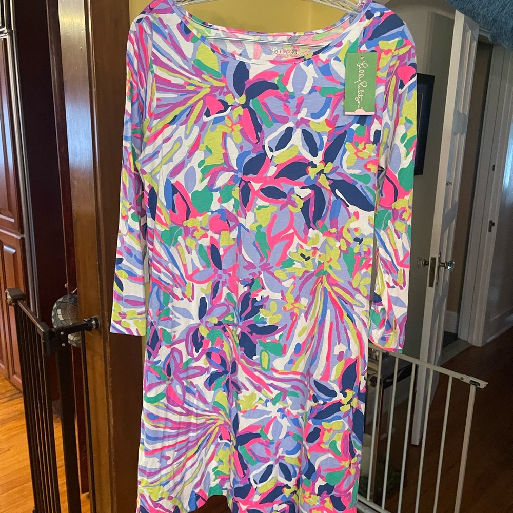 Lilly Pulitzer Marlowe dress NWT long sleeve summer dress